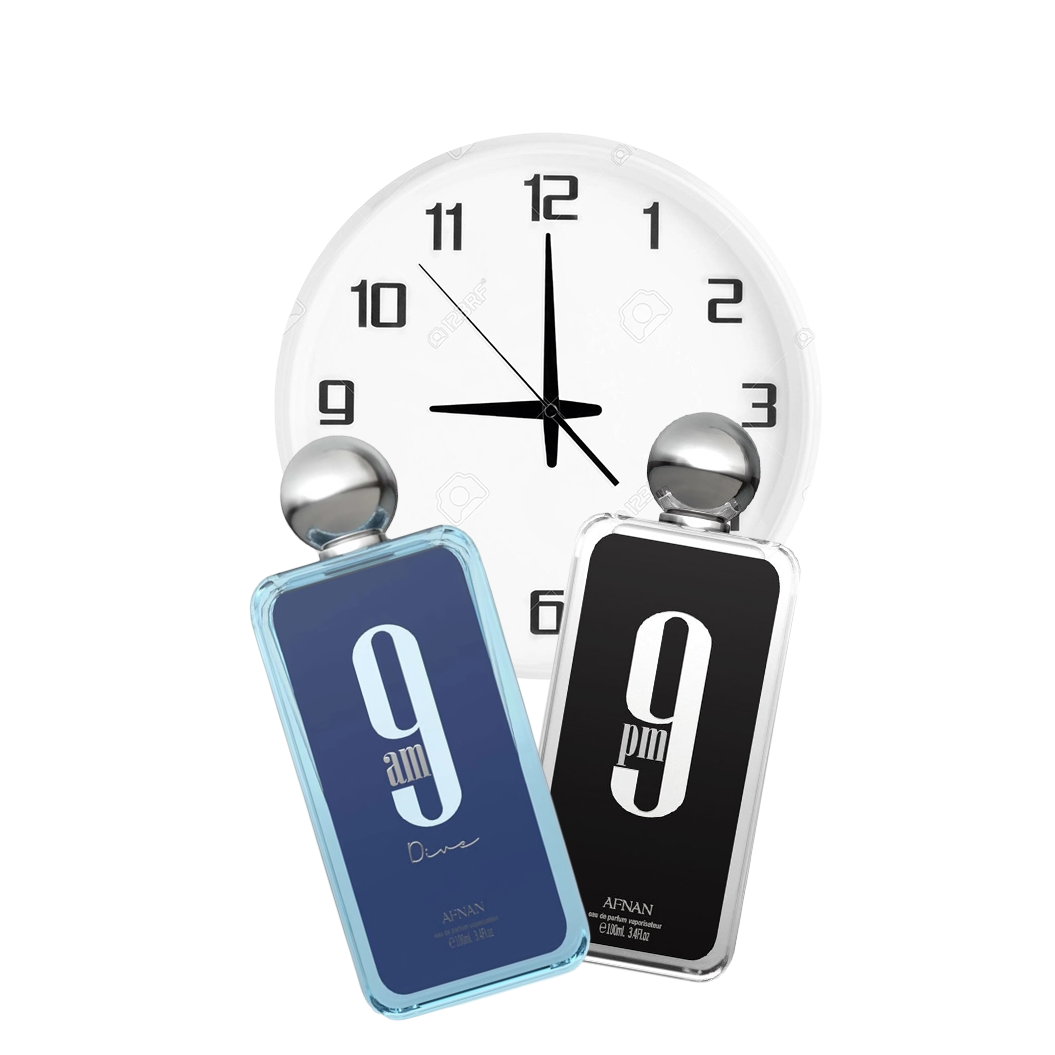 Afnan 9pm + 9am Sample Bundle